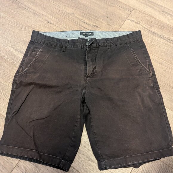 Men's RW & Co. Black Shorts - Picture 1 of 5